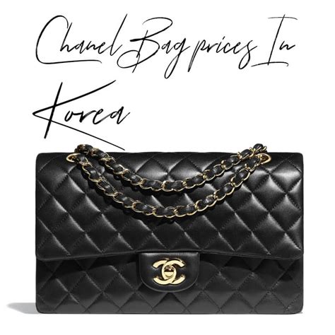 chanel bag korea.